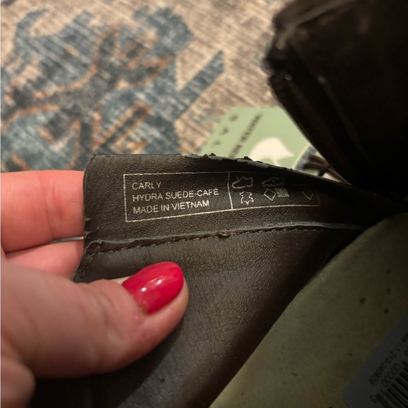 NEW Salvia | Carly Hydra‎ Suede Cafe Brown Sz 42/11 - Picture 9 of 10